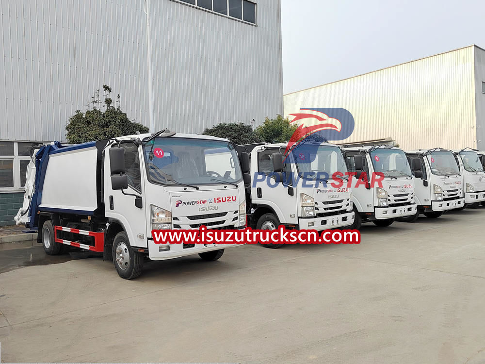 Camión de carga trasera Isuzu KV100 de 2024 años para exportación