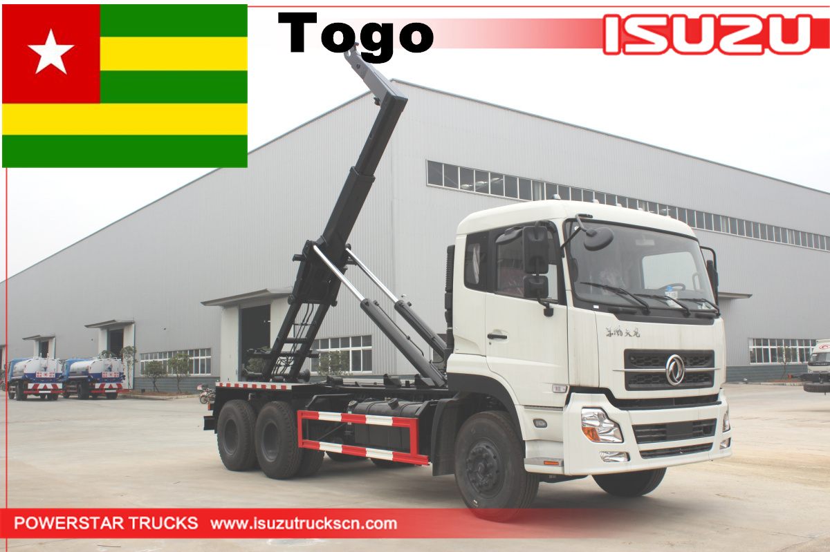 Togo - Camión de basura con gancho elevador de 20 toneladas Dongfeng de 1 unidad
    