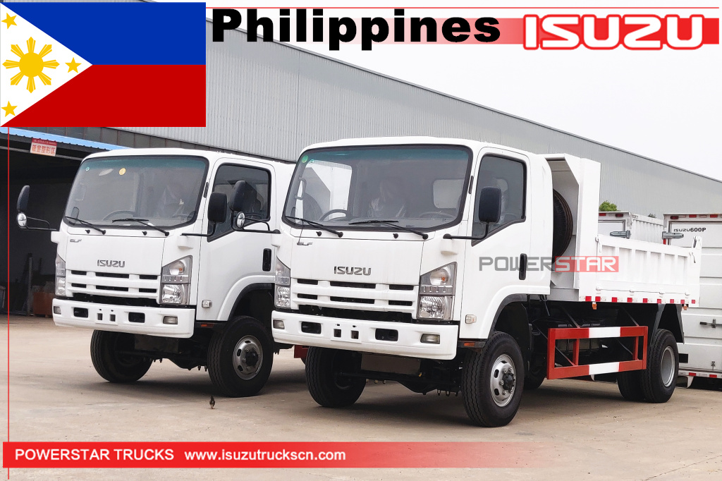 Filipinas - Mini camiones volquete Isuzu 4x4 de 2 unidades
    