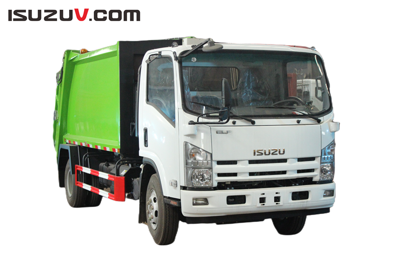 Fallas comunes y solución de problemas del camión compactador de basura isuzu 700P
    