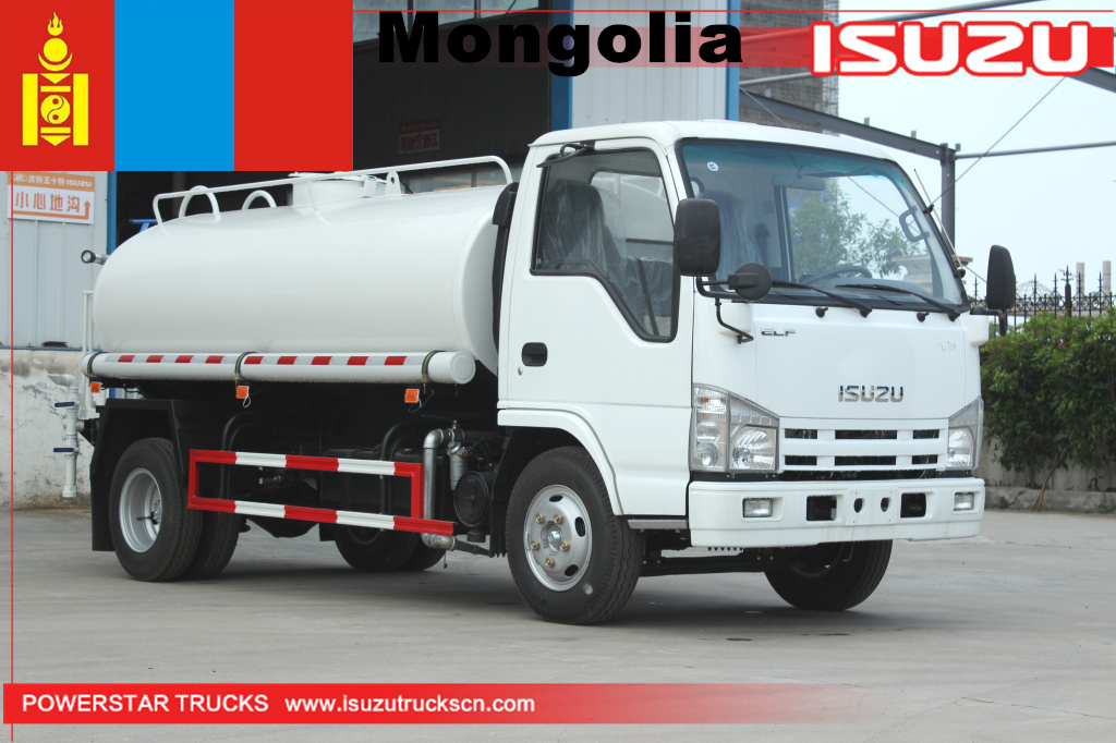 Monglia - 1 unidad de camiones cisterna ISUZU con aspersión de agua
    