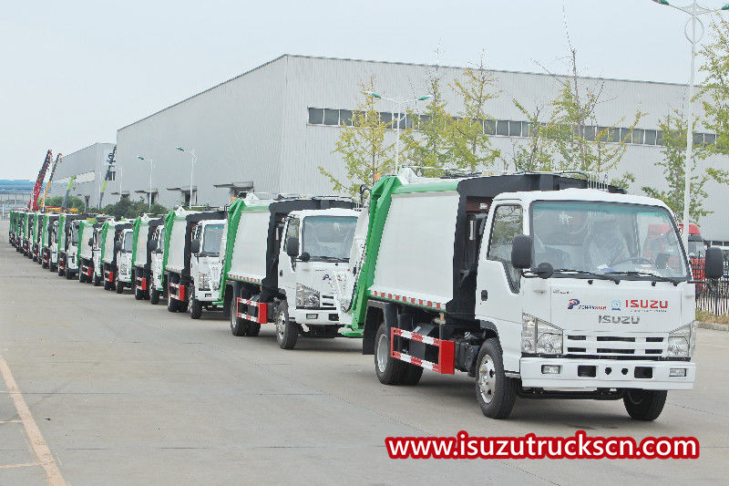 Exportan a Latinoamérica 10 unidades de camiones compactadores de basura Isuzu
    