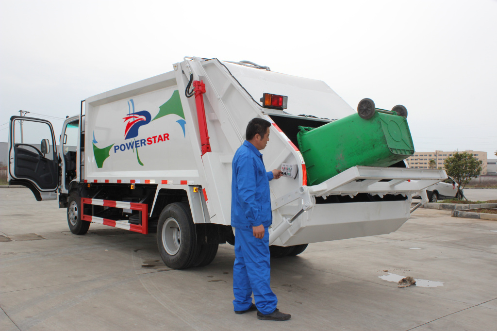 ¿Cómo probar el camión compactador de basura, el vehículo recolector de residuos Isuzu?
    