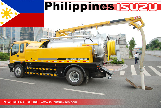 Filipinas - 1 unidad de vehículo de chorro de agua Isuzu
    
