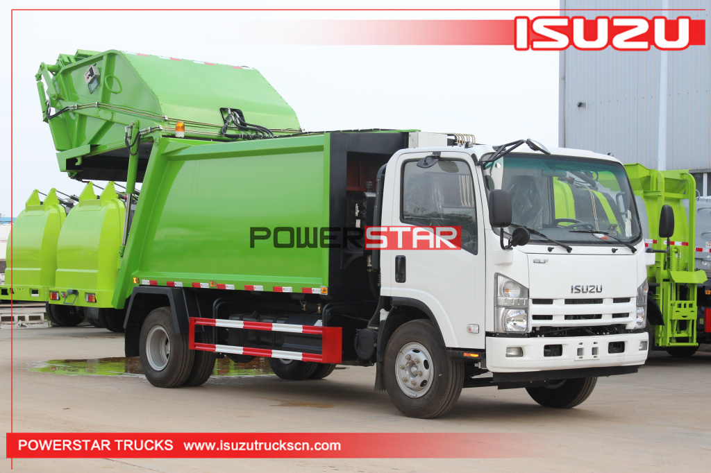 Cabo Verde - Vehículo compactador de basura ISUZU de 10 cbm, 2 unidades
    