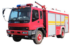 Camión de bomberos Isuzu de espuma de agua de cabina única Armenia 4x2 5000L