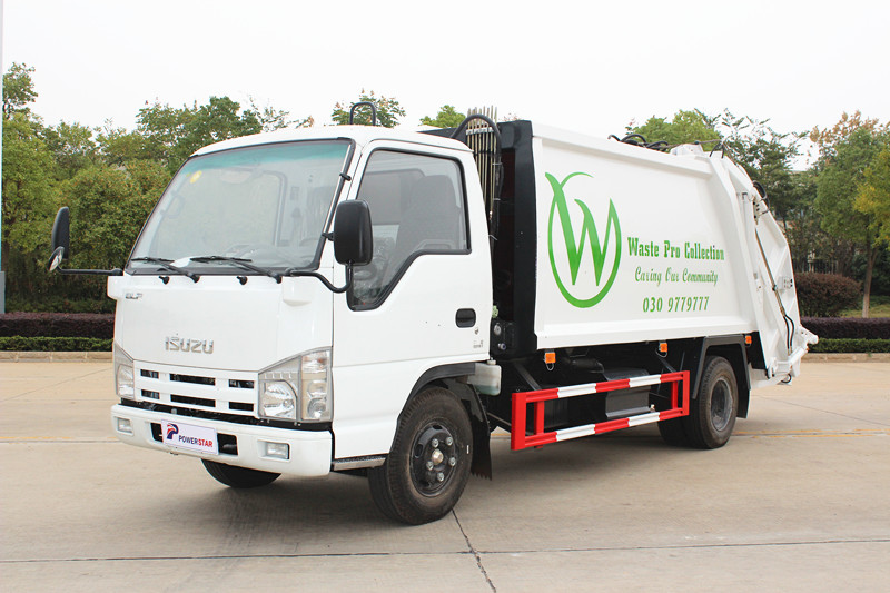 A Filipinas 1 unidad de camiones compactadores de basura Isuzu