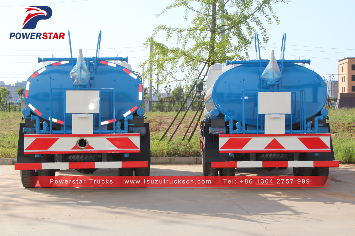 Camión cisterna de transporte de agua Isuzu, camión sray de agua FTR FVR de 12cbm de Filipinas a la venta