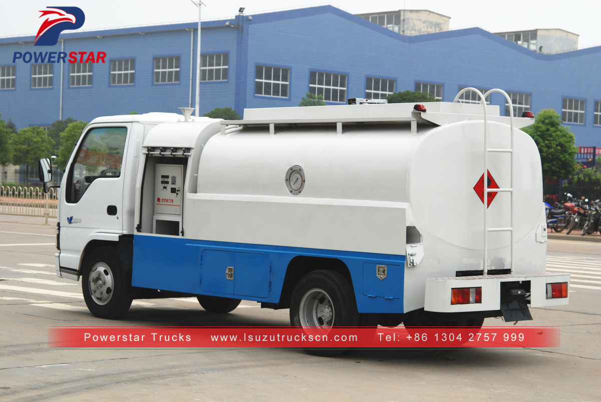 Camión cisterna de combustible de aceite Isuzu hecho a medida en Filipinas a la venta