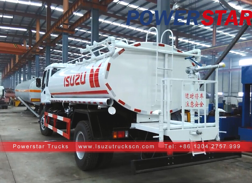 Camiones cisterna Isuzu para transporte de agua Armenia FVR a la venta