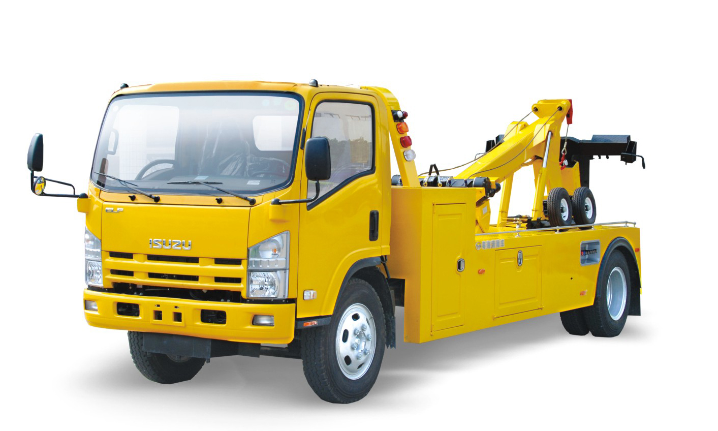 Camión de recuperación de averías de grúa de auxilio de 5 toneladas Isuzu
