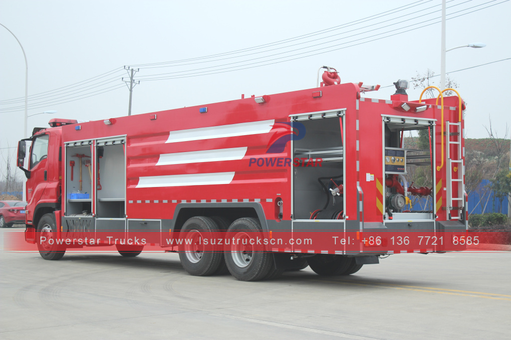 Rand nuevo camión de bomberos GIGA, camión de extinción de incendios de espuma de agua a la venta