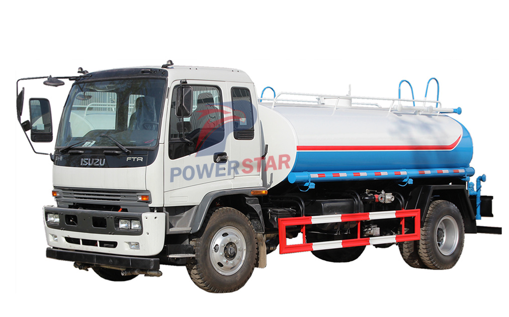 Camión cisterna de agua ISUZU FTR camiones cisterna de agua móviles