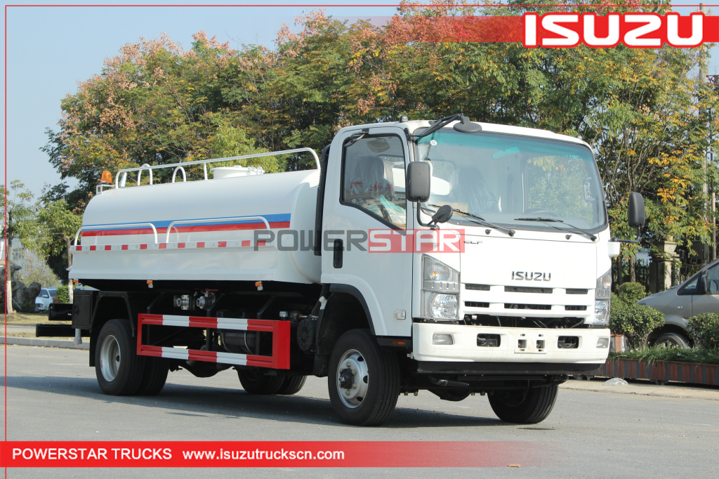 Camión de agua potable de acero inoxidable ISUZU 4X4 AWD nuevo de HAITÍ