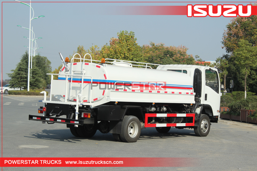 Camión de agua potable de acero inoxidable ISUZU 4X4 AWD nuevo de HAITÍ