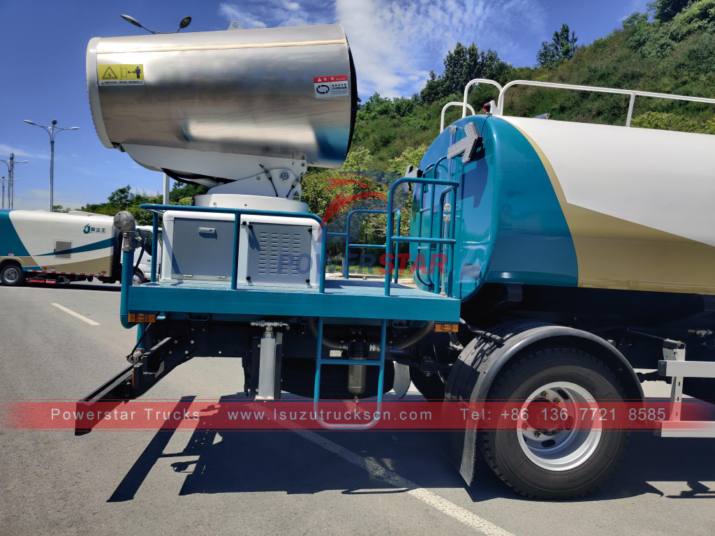 ISUZU FTR Camión rociador de pesticidas de agua de camión de supresión de polvo de 15 toneladas