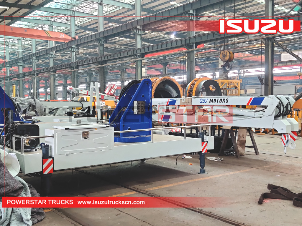 Filipinas ISUZU equipo de carrocería de camión de operación de plataforma aérea de camión elevador aéreo a la venta