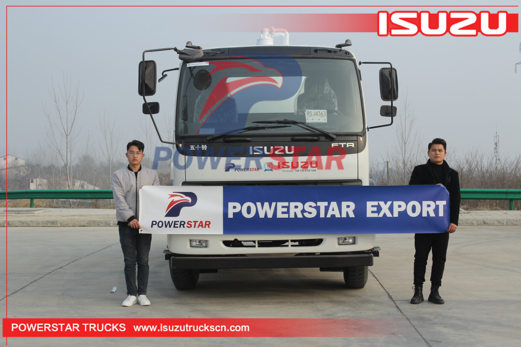 Camión de vacío séptico ISUZU FTR de 14000 litros/camión cisterna cessipit de 14cbm a la venta