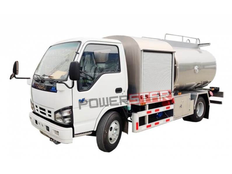 Isuzu NKR/600P Camiones cisterna de repostaje de fueloil para aviones