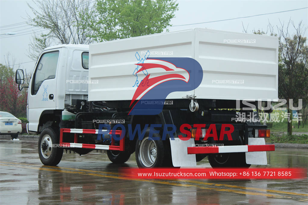 Camión recolector de residuos con cargador de gancho ISUZU 4 × 4 a la venta