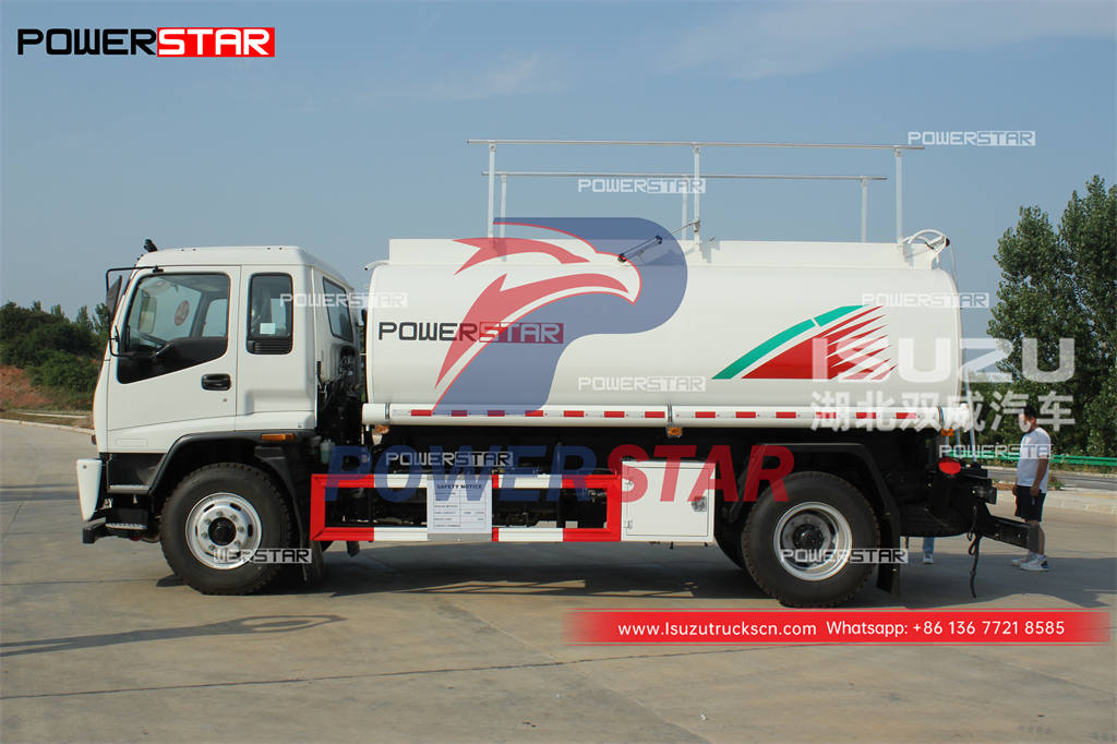 Camión cisterna de gasolina ISUZU FTR 12000L de la mejor calidad a la venta