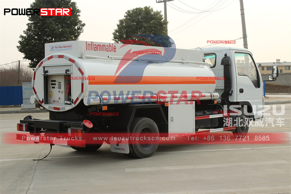 Exportación manual del camión cisterna de combustible POWERSTAR a Myanmar Yangon-6