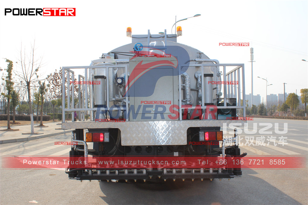 Camión distribuidor de asfalto inteligente POWERSTAR - Myanmar