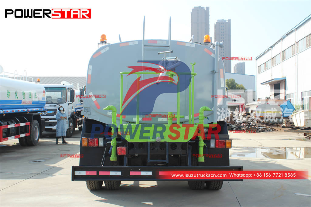 Best price ISUZU FTR 4×4 AWD stainless steel potable water delivery truck for sale