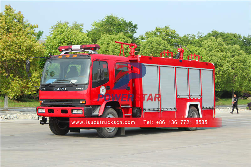 Camión de bomberos Isuzu