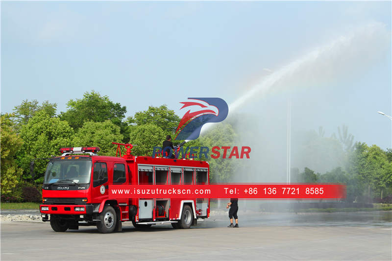 Camión de bomberos Isuzu