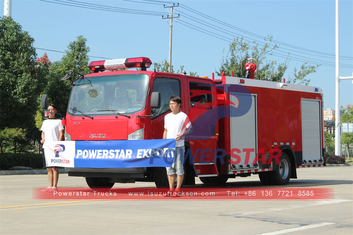 Camión de bomberos ISUZU a la venta