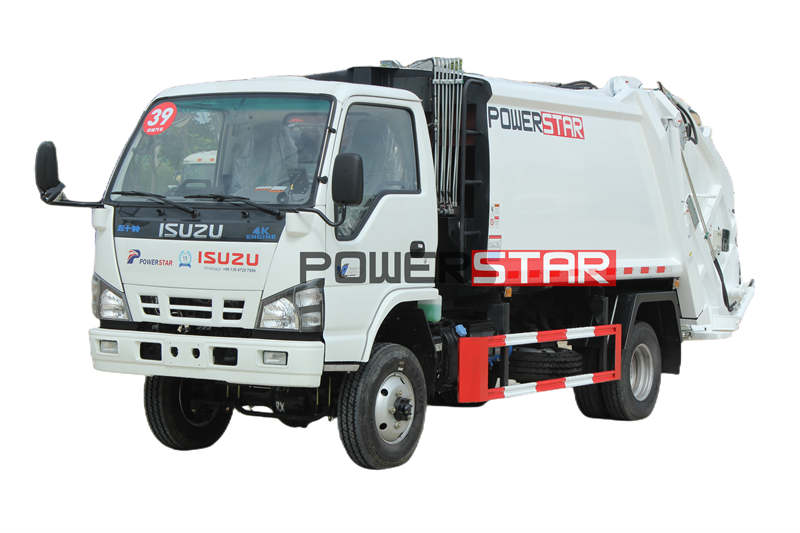 Camión compactador de basura todoterreno Isuzu
