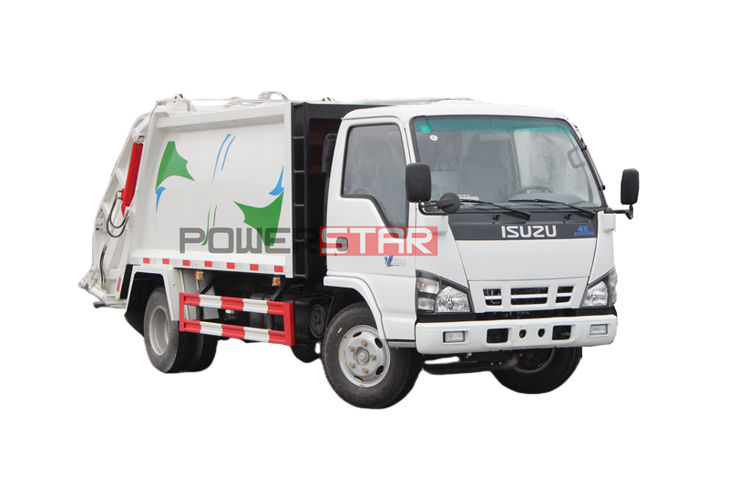 Camión compactador de basura Isuzu 100P