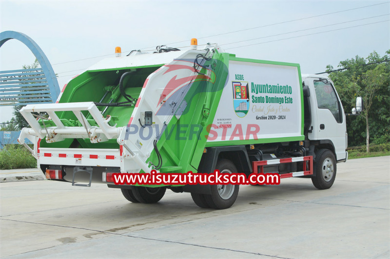 Camión compactador de basura Isuzu NKR