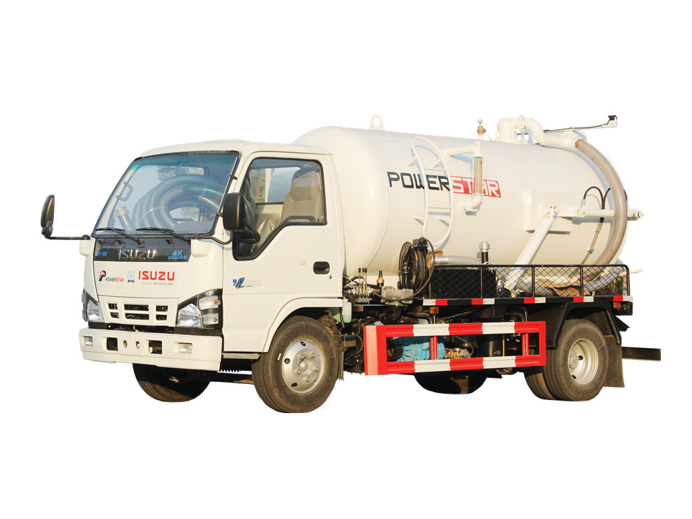 Fábrica de camiones limpiadores de alcantarillado Isuzu