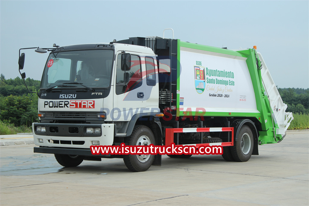 Camión compactador de basura ISUZU FTR 16cbm