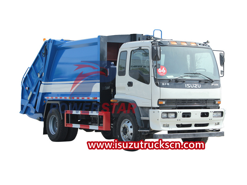 Camión compactador de basura Isuzu FVR 15CBM