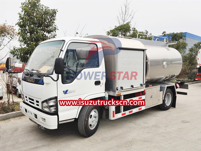 Camión cisterna de reabastecimiento de combustible de aviación ISUZU 5000 litros
