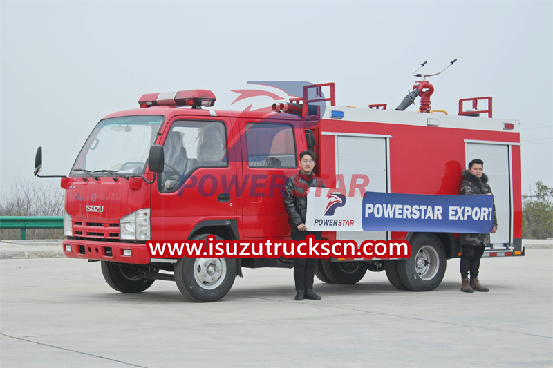 Isuzu fire tender 2000 litros