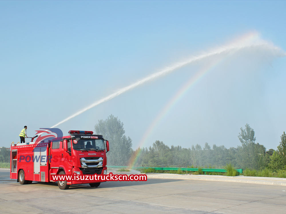 Licitación de fuego Isuzu