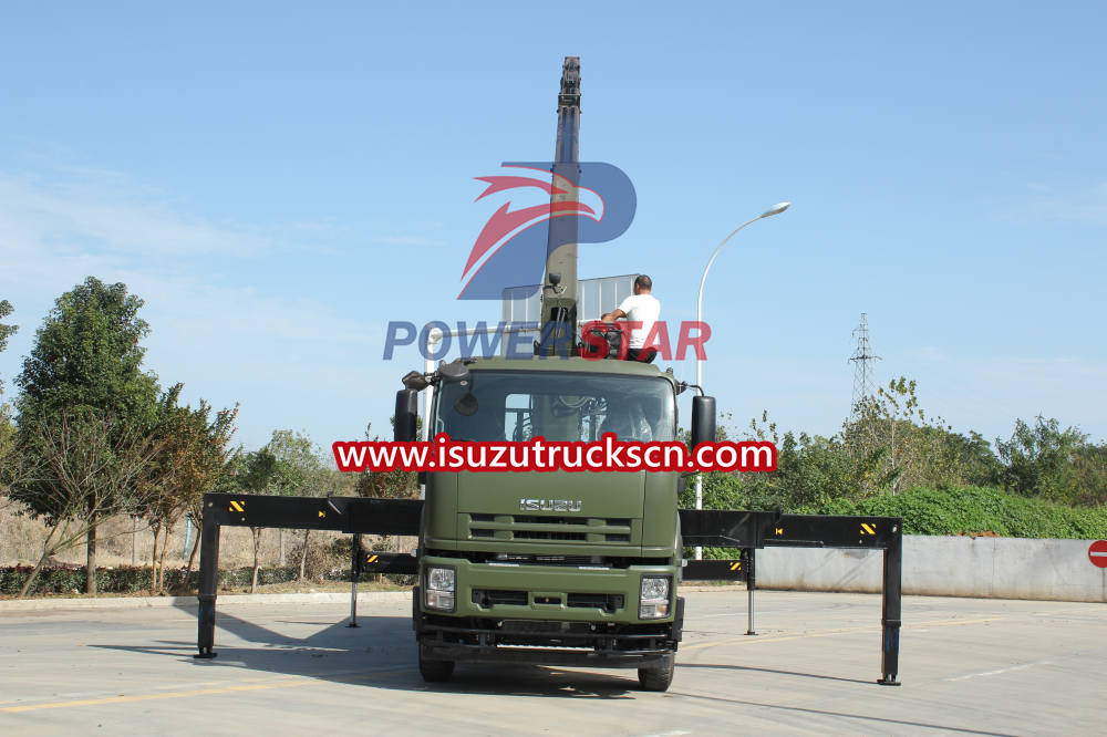 Camiones grúa con pluma Palfinger SPS40000 Giga Isuzu