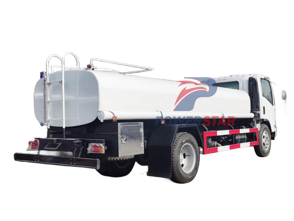 camión de reparto de agua potable Isuzu NPR