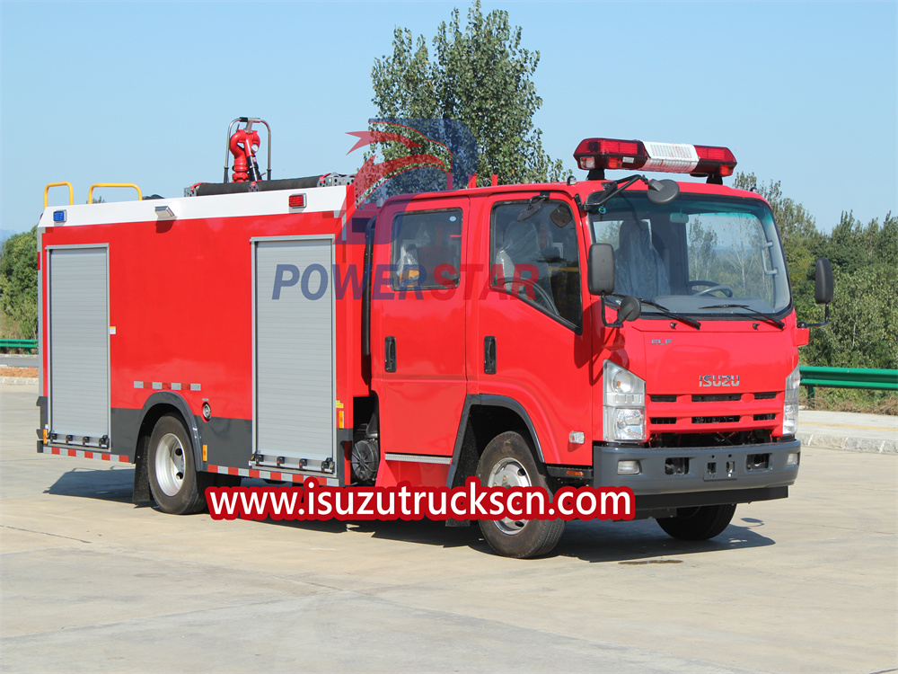 camiones de bomberos isuzu