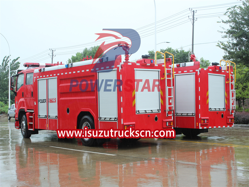 camiones de bomberos isuzu