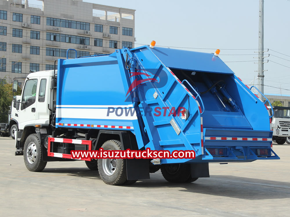 Camión de basura compactador Isuzu