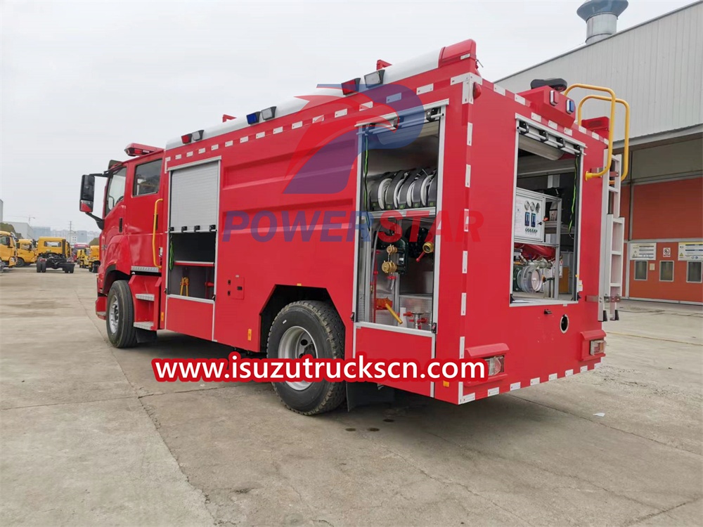 camión de bomberos isuzu