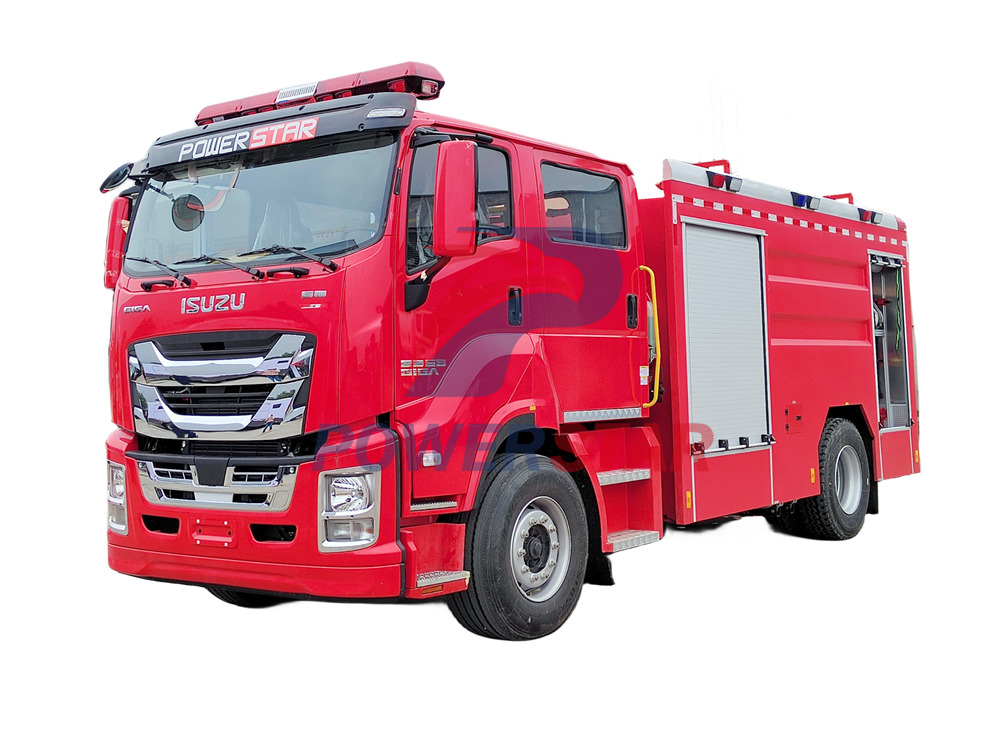 Camión de bomberos Isuzu GIGA 8000L