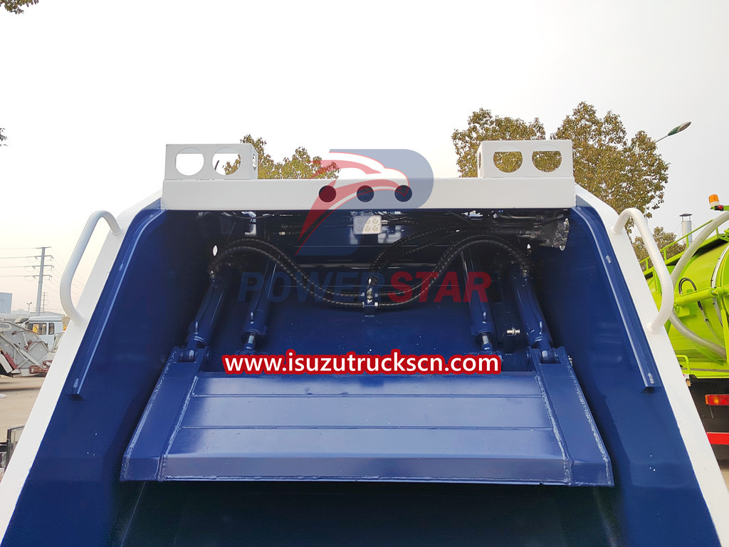 Camión compactador de basura isuzu nkr