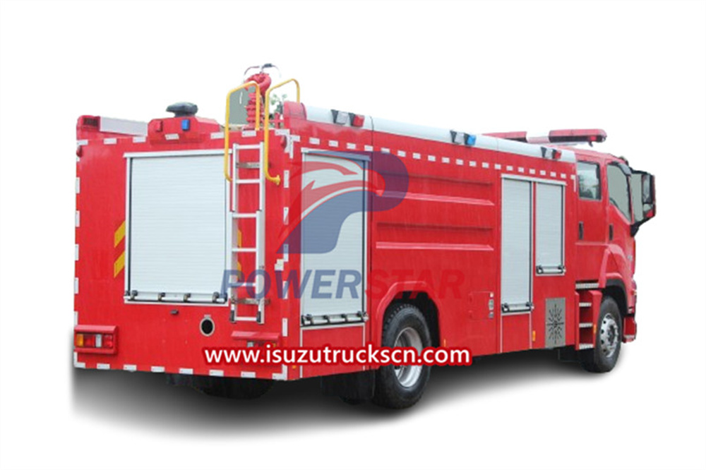 camión de bomberos isuzu