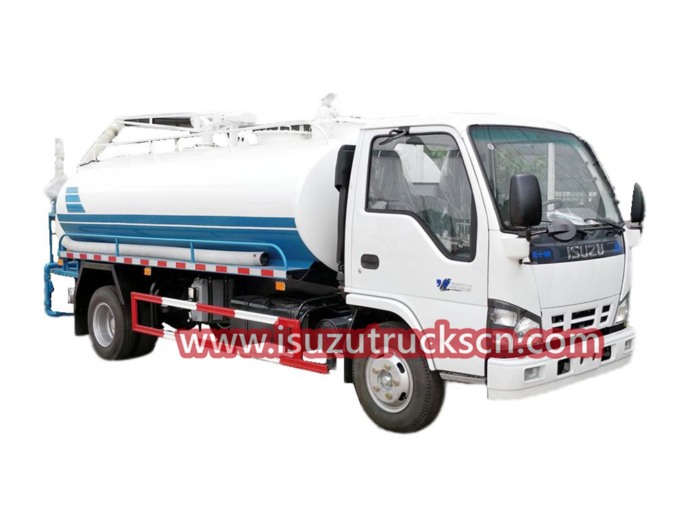 Camión de limpieza de aguas residuales Isuzu NKR